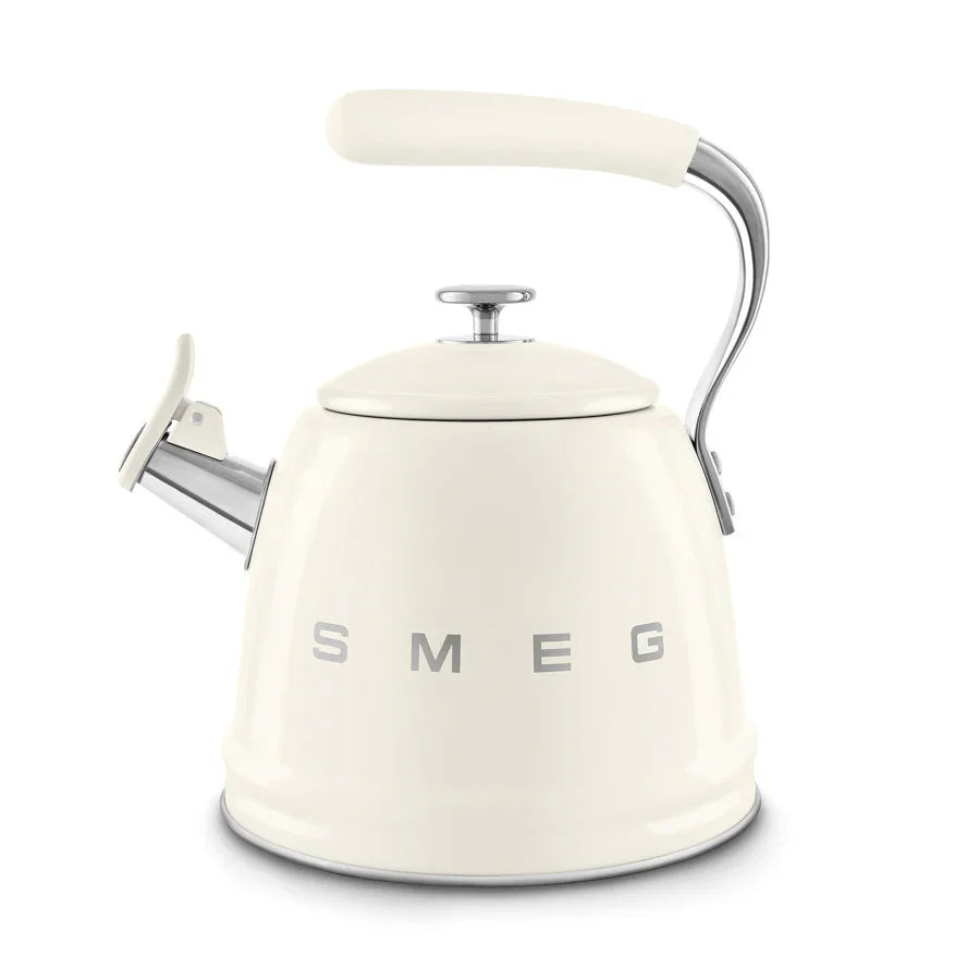 Smeg WKF01CR Retro Style Whistling Kettle - Cream