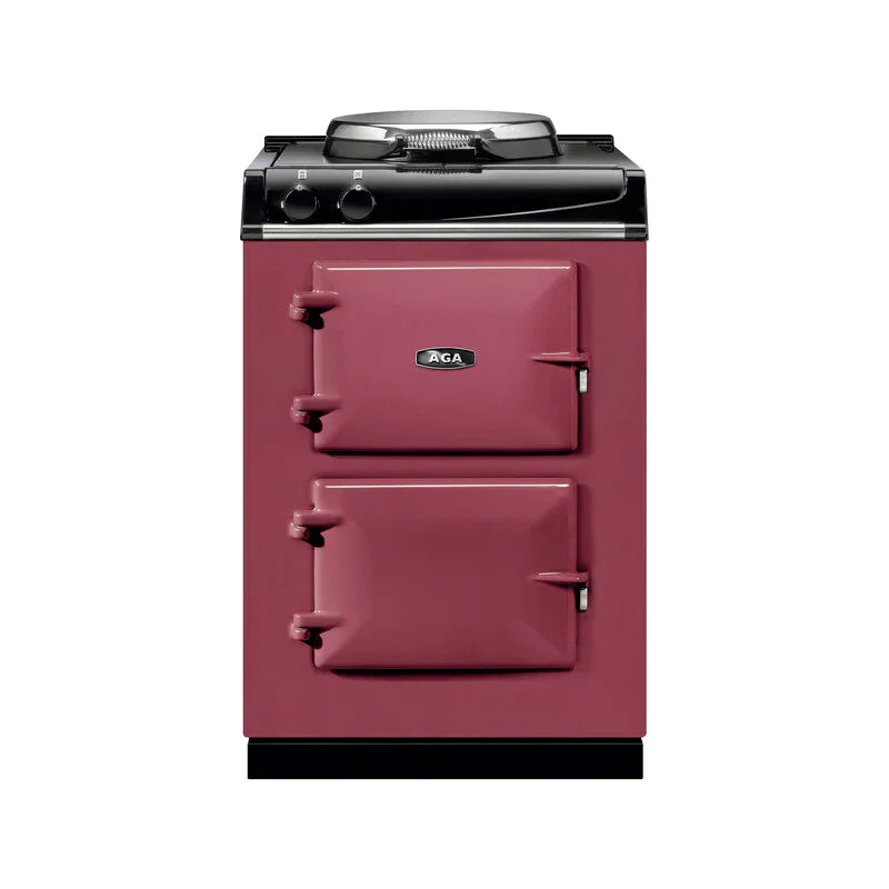 AGA ETOOA0RSP 60cm ER3 Cast Iron Hotplate Electric Cooker - Raspberry